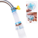 Adjustable flexible tap extender