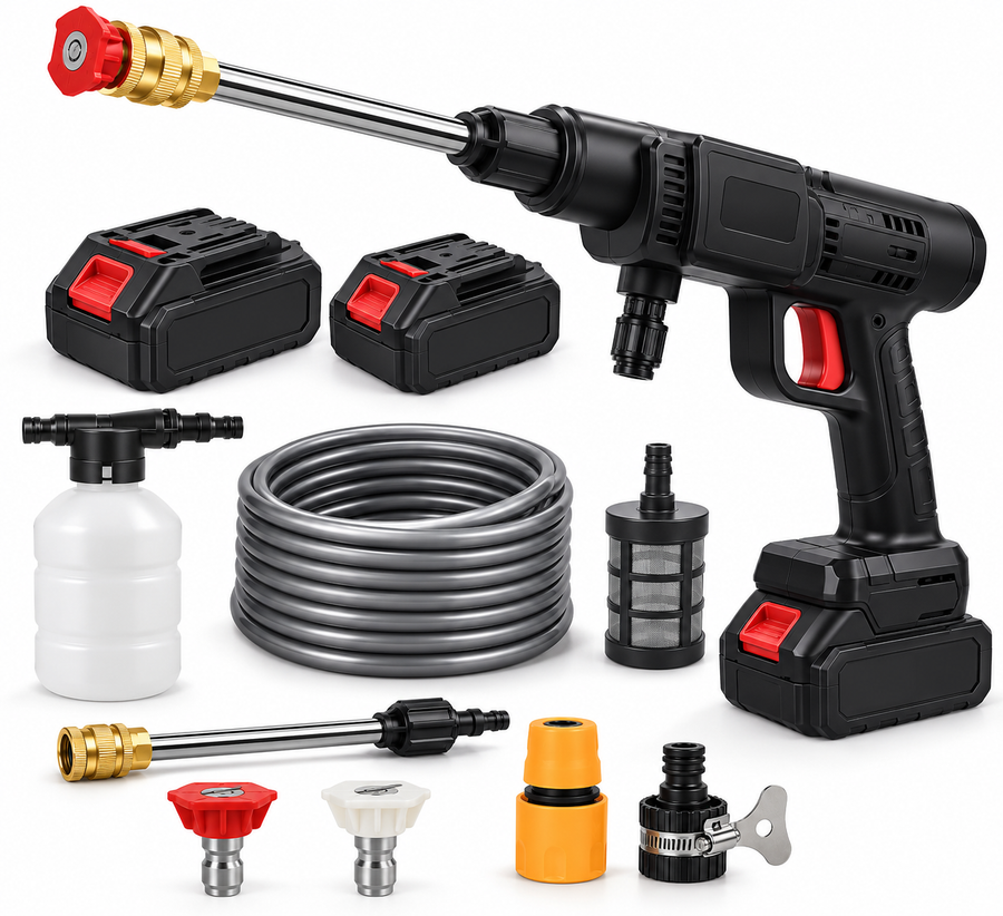DENFLOWX pressure washer kit and accessories