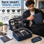 DenStore electronics organizer travel use