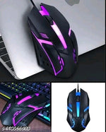 RGB Wired Gaming Mouse + Gaming Mouse Pad Combo | Ergonomic Gaming Setup