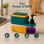 3-in-1 compact sink organizer